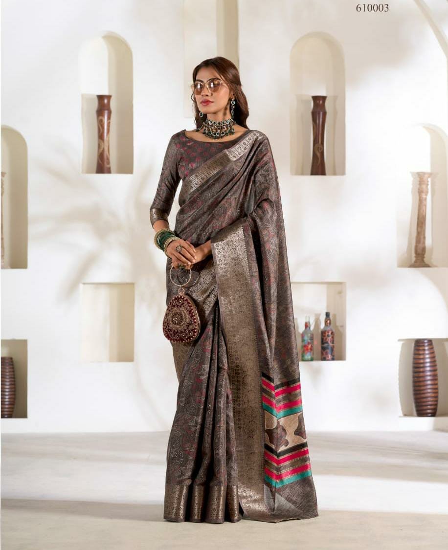 RAJPATH VIOLET SILK 610001 TO 610006 SERIES 3