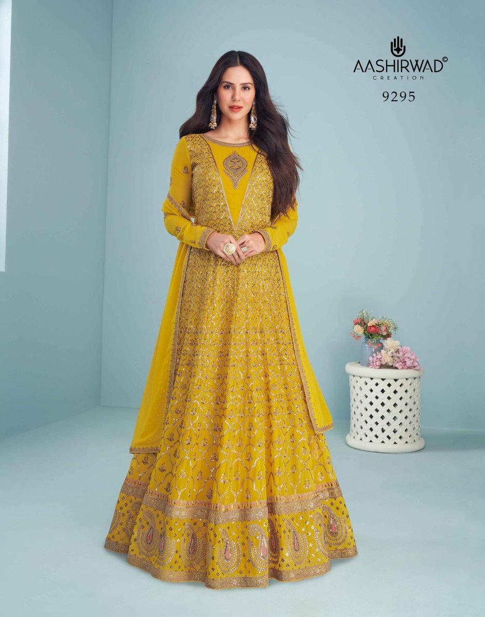 Aashirwad Creation Mogra 9291-9295 Series 5