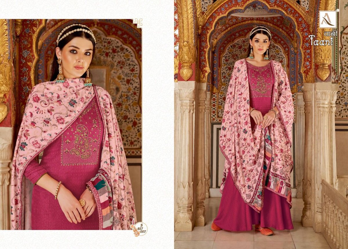 Alok Suits Taani 857-001 To 857-010 Series 7