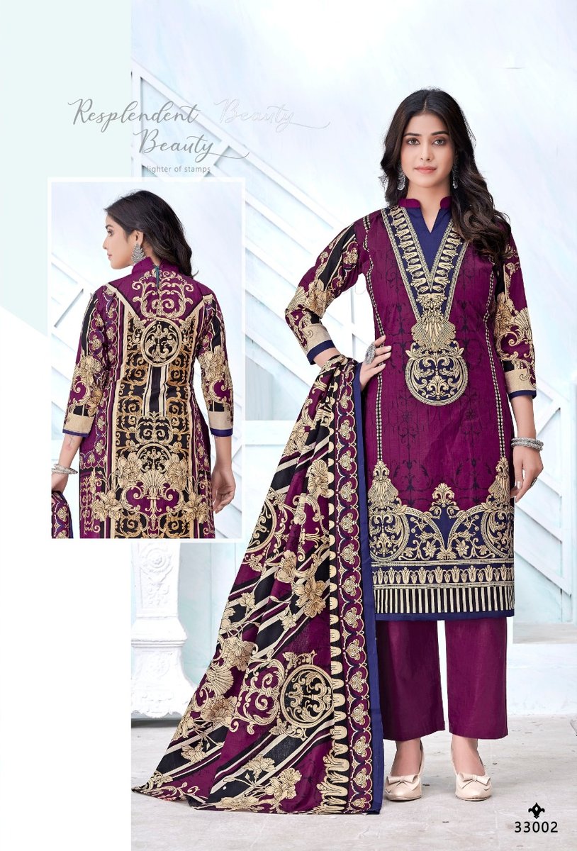 Apna Cotton Razia Sultan Vol-33 33001-33010 Series 2