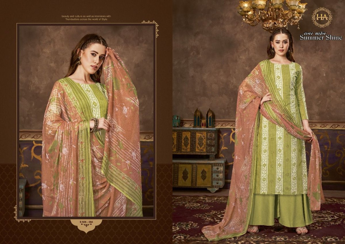 Harshit Fashion Summer Shine 926-001 to 926-008 Series 4