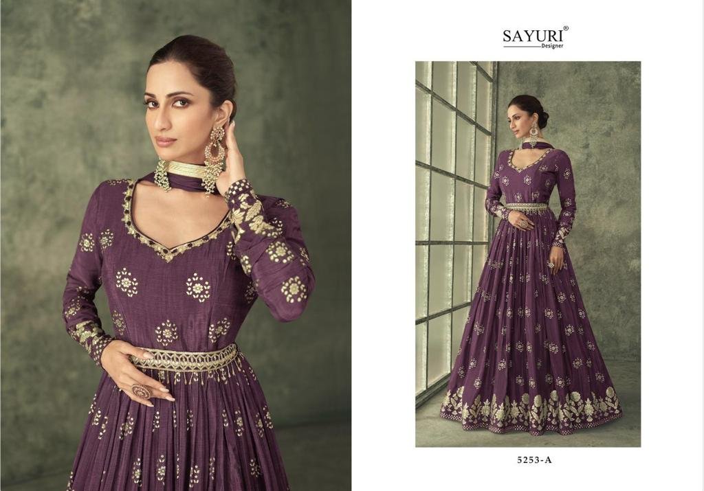 Sayuri Designer Shine Gold 5253 Colors 2