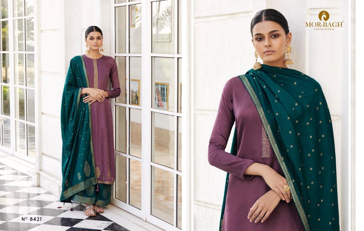 Aashirwad Creation Mor Bagh Aviva 8423-8428 Series 5