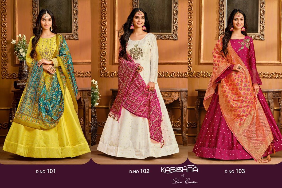 Dani Creation Karishma 101-103 Series 4