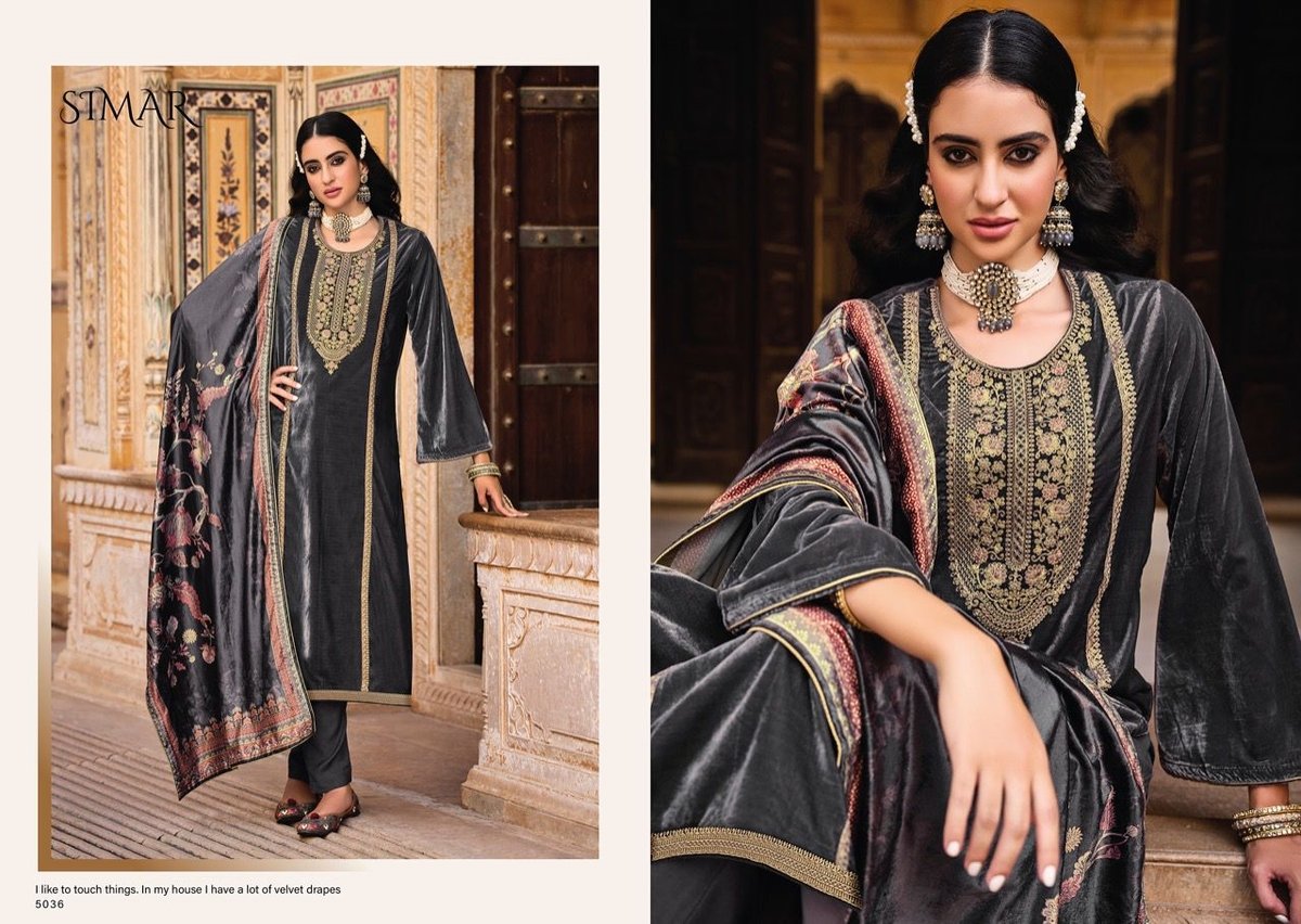 Glossy Simar Qaafila 5031-5036 Series 6