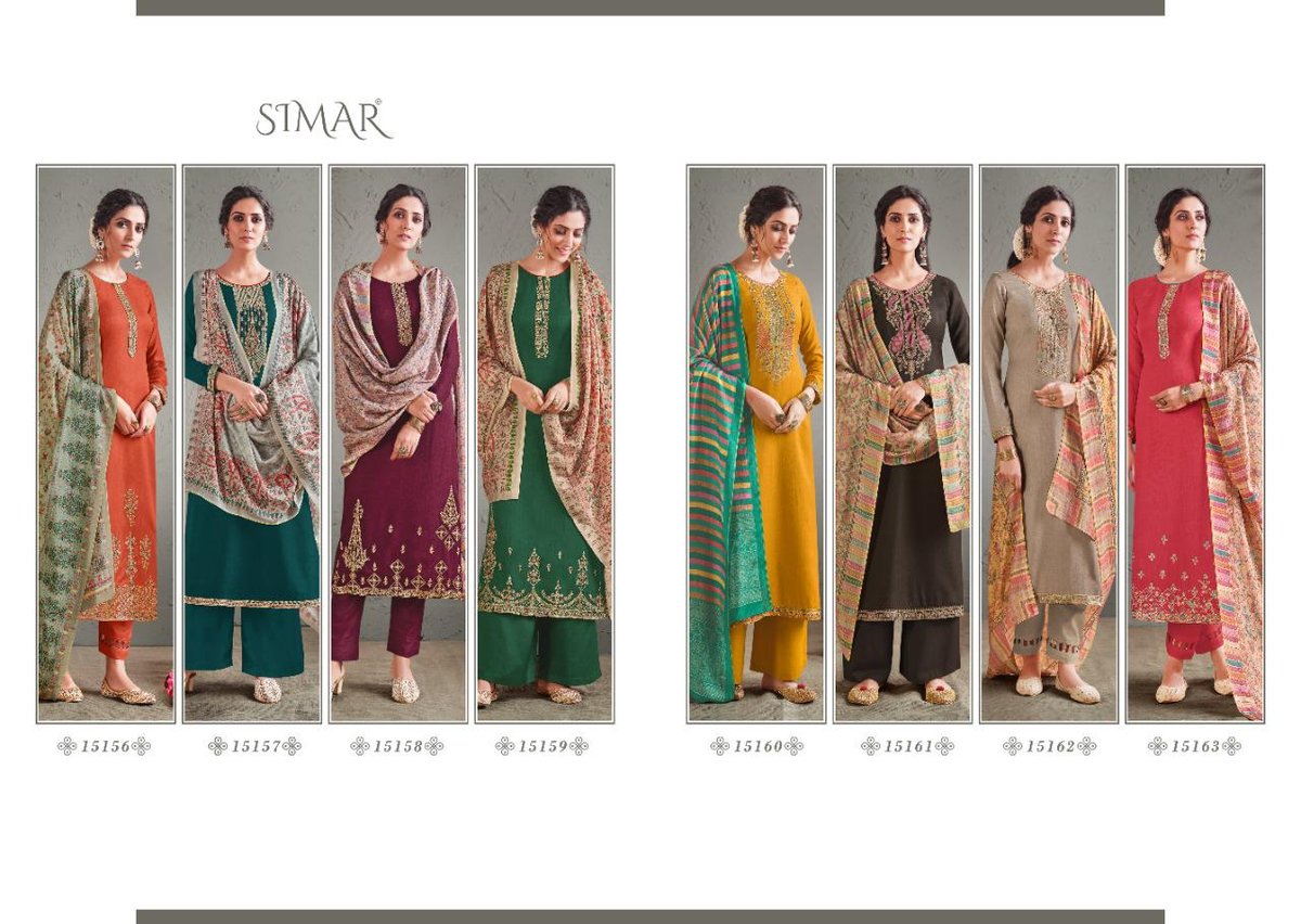 Glossy Simar Aadhya 15156-15163 Series 9