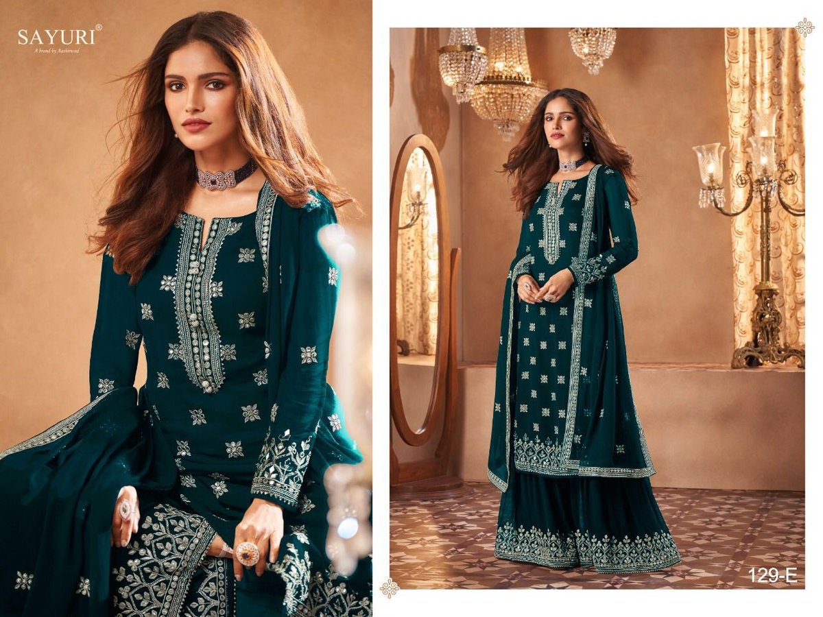 Aashirwad Creation Sayuri Inara 129 Premium Colors 9