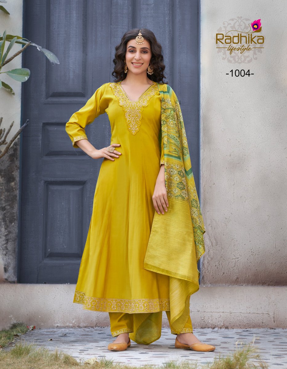 RADHIKA LIFESTYLE GULMOHAR VOL-1 1001 TO 1004 4
