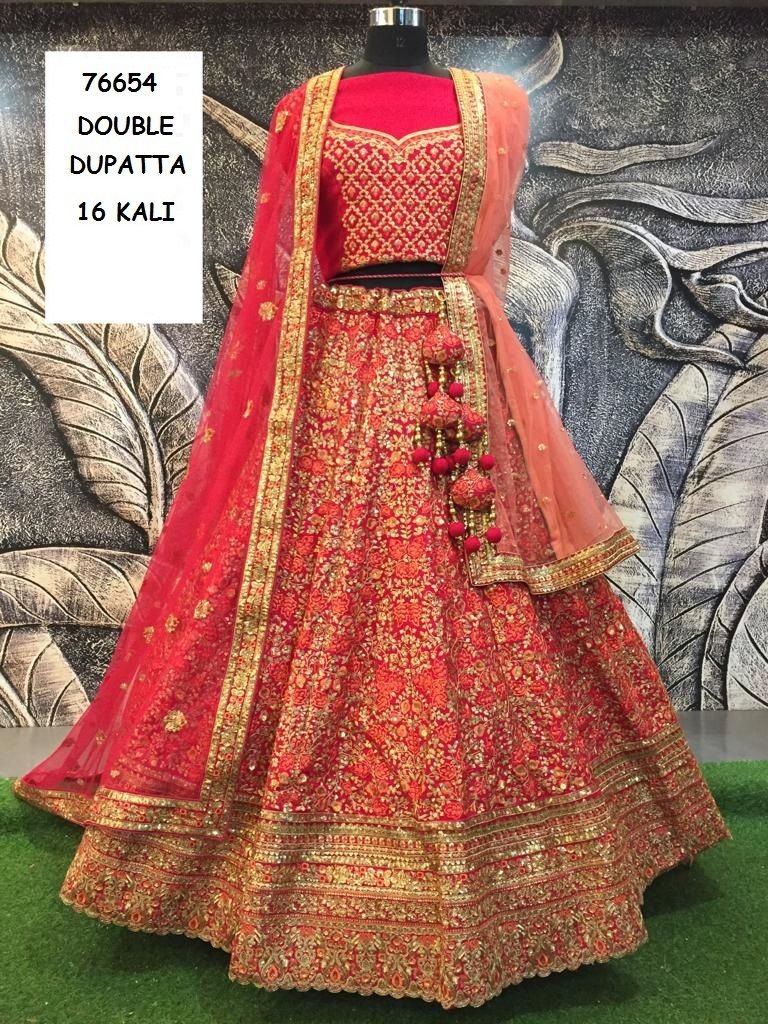 Bollywood Designer Lehenga 76654-77197 Design 1