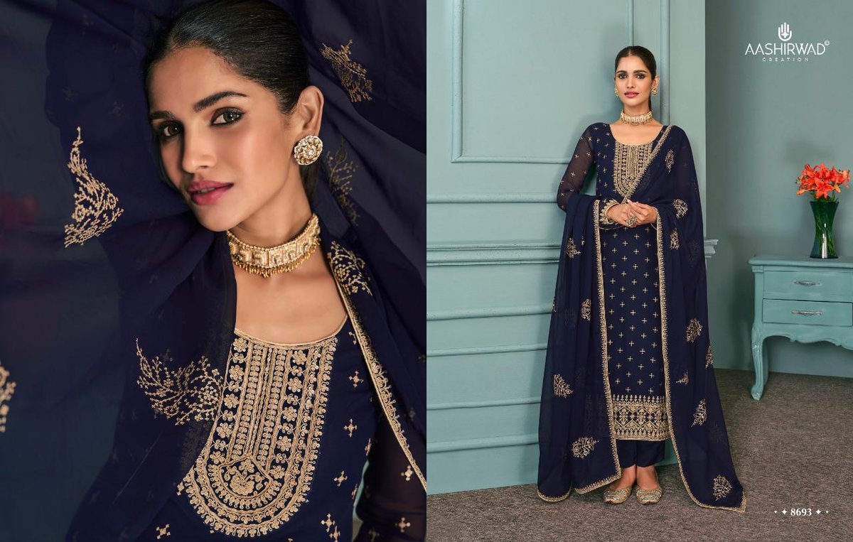 Aashirwad Creation Chandni 8688-8693 Series 6