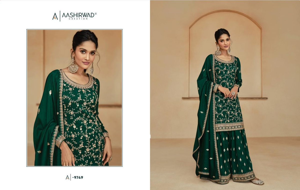 Aashirwad Creation Himani 9749-9752 Series 1