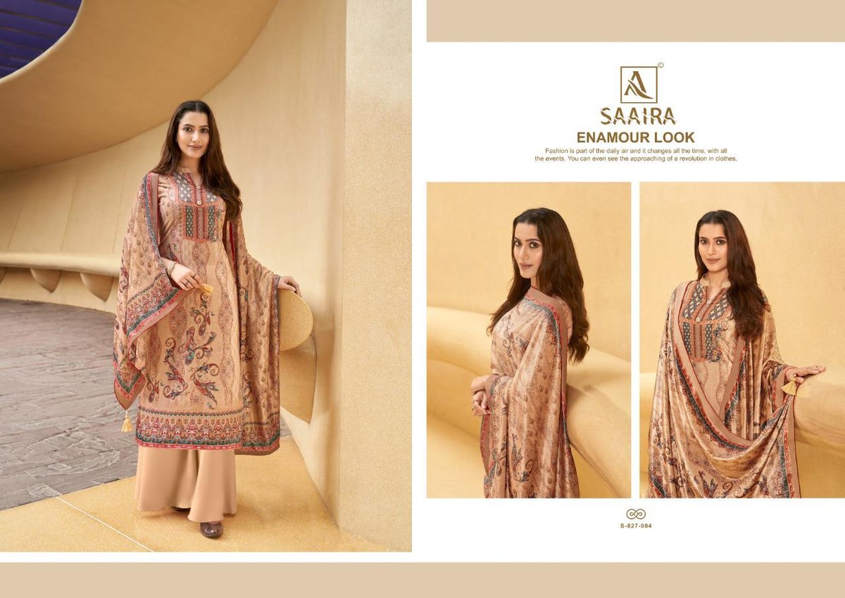 Alok Suits Saaira 827-001 to 827-008 Series 4