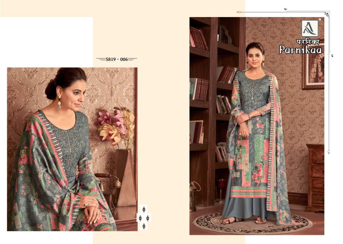 Alok Suits Parnikaa 819-001 To 819-010 Series 6