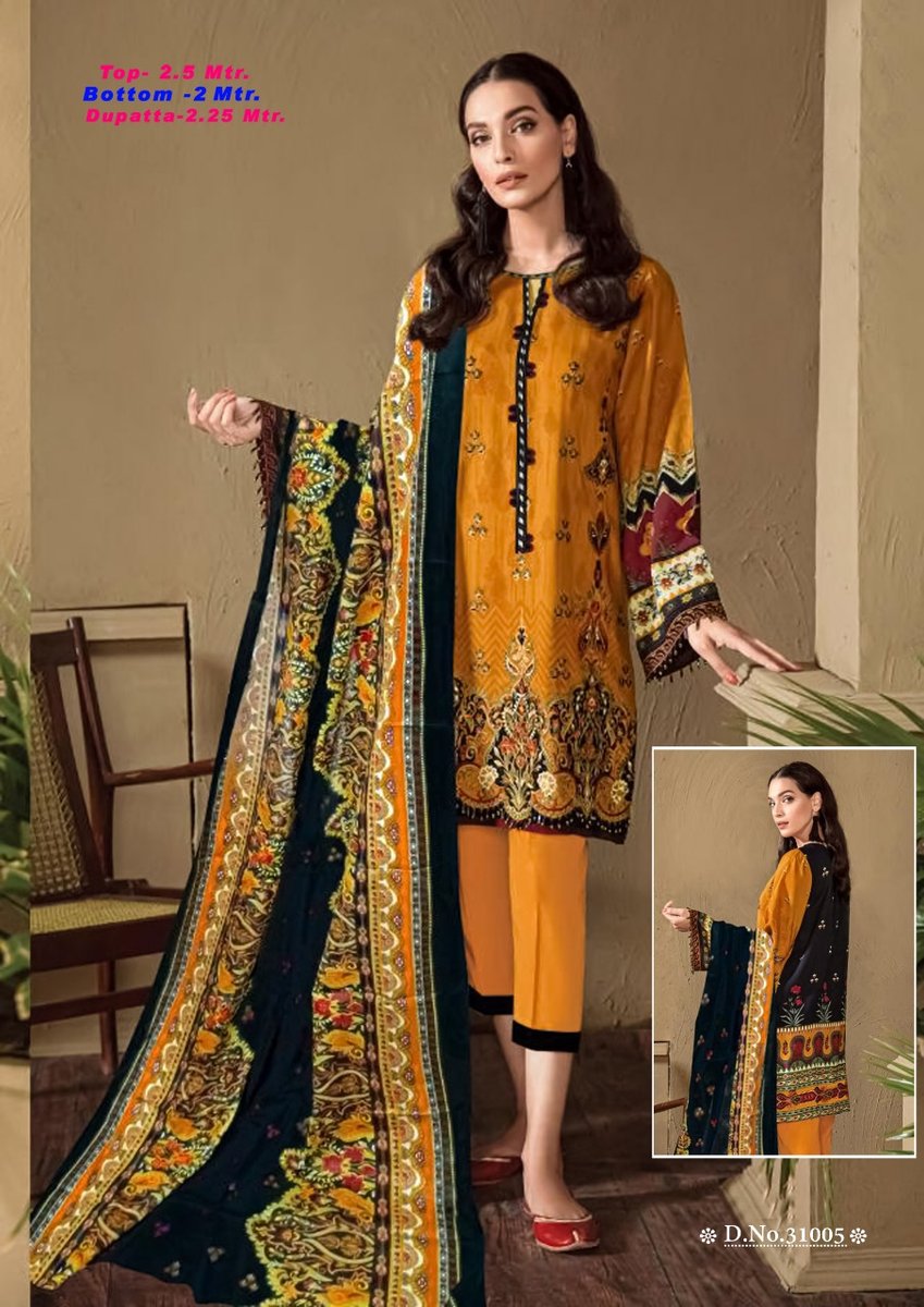 Apana Cotton Suit Razia Sultan Vol-31 31001-31010 Series 5