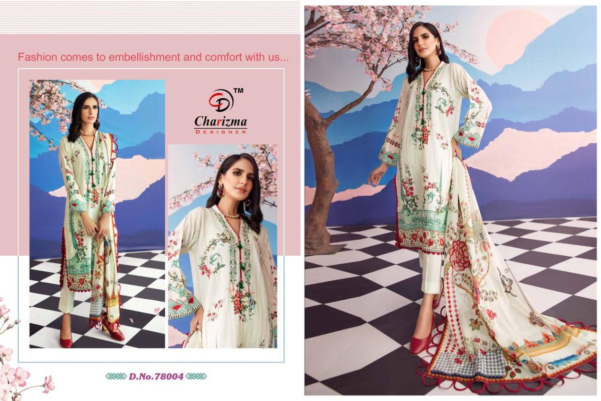Charizma Designer Afroze 78001-78004 Series 4