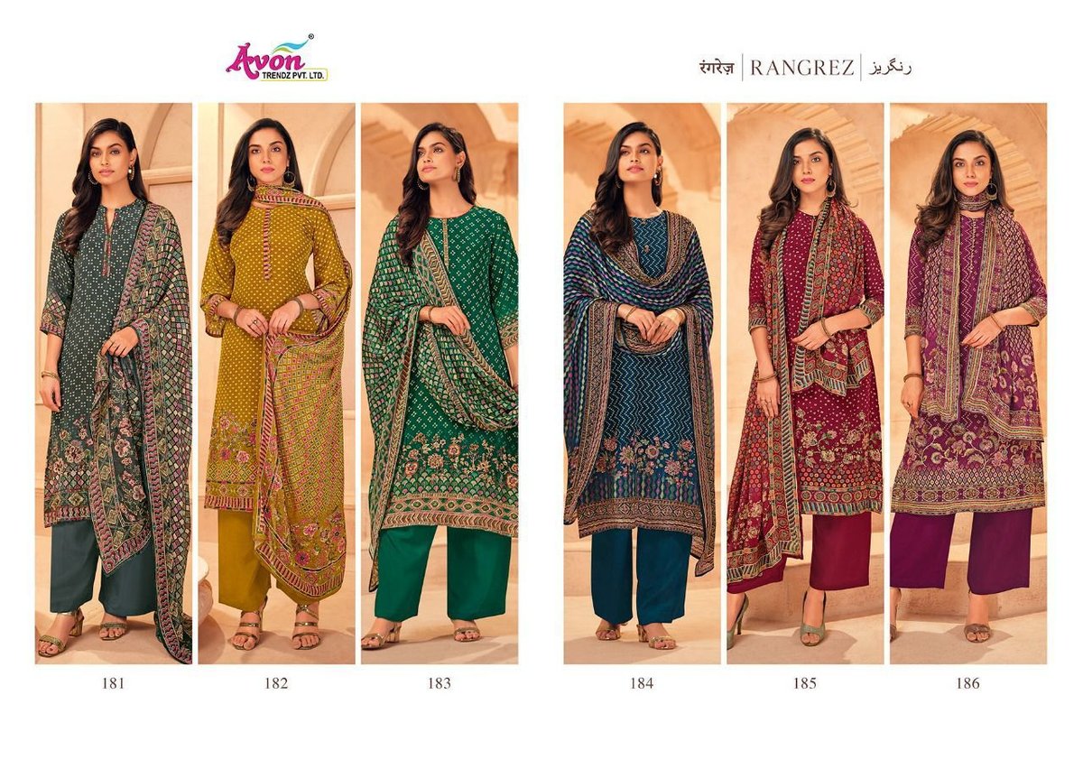 Avon Trendz Rangrez 181-186 Series 7