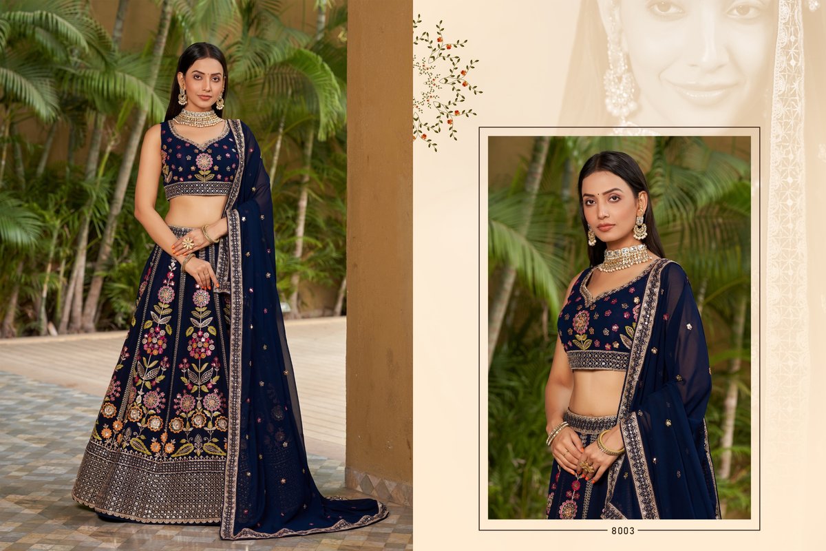 ZEEL CLOTHING GOLDEN PALM 8001 TO 8011 3