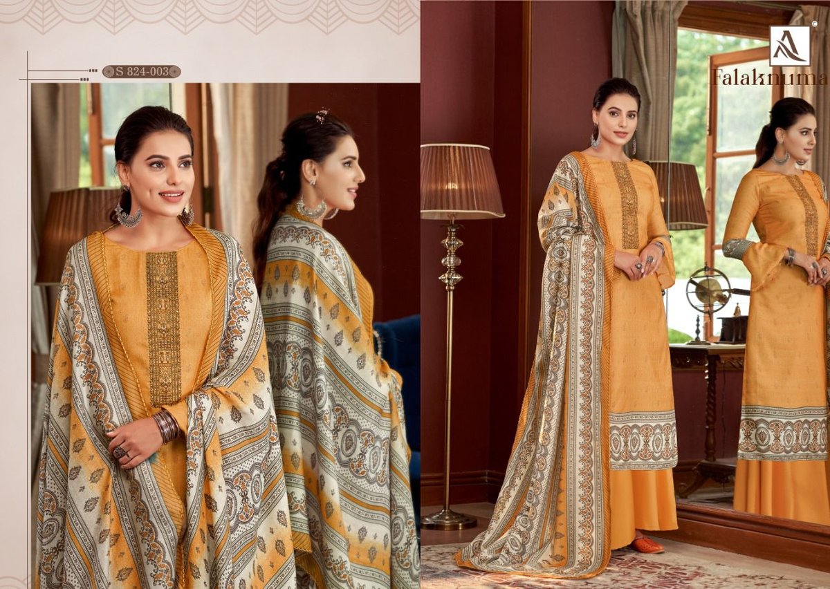 Alok Suits Falaknuma 824-001 to 824-010 Series 3