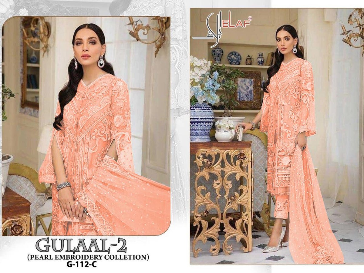 Galaxy Fabs Elaf Gulaal Vol-2 G-112 Colors 3