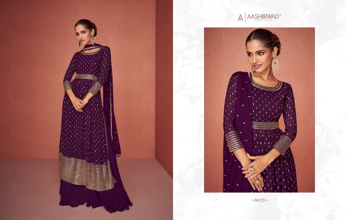 Aashirwad Creation Aroma 9423-9427 Series 1