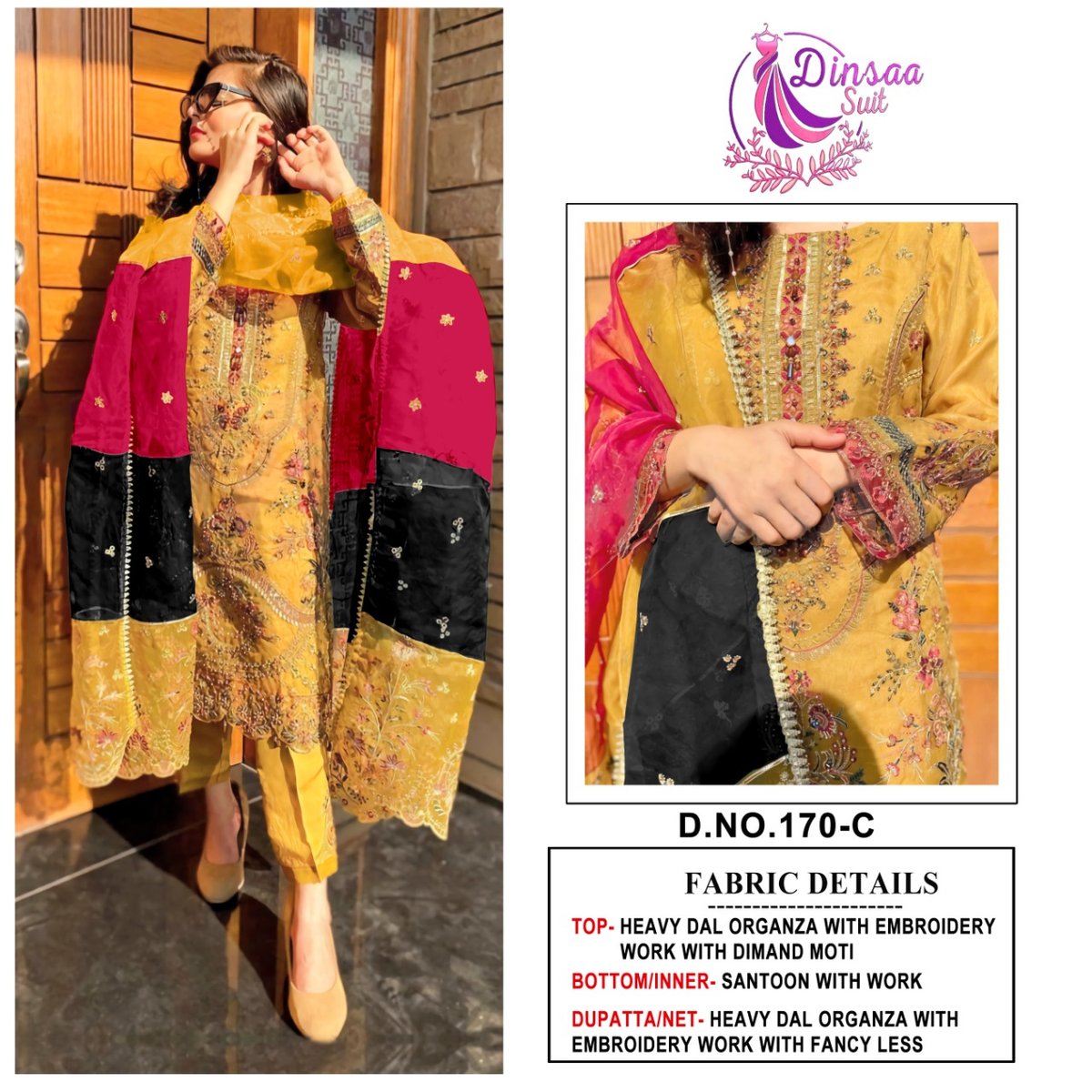 Dinsaa Suit 170 Colors 3