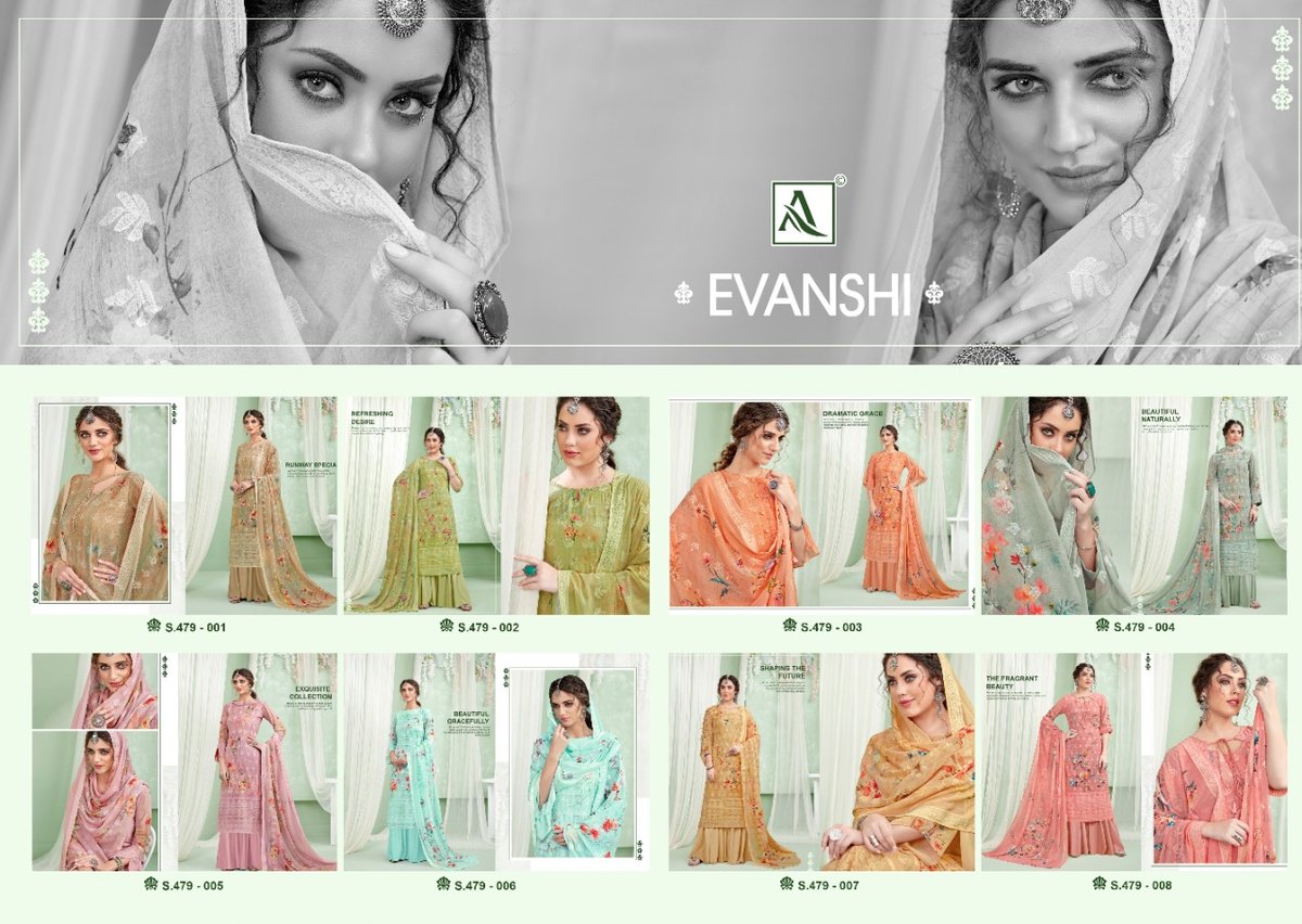 Alok Suits Evanshi 479-001-479-008 Series 9