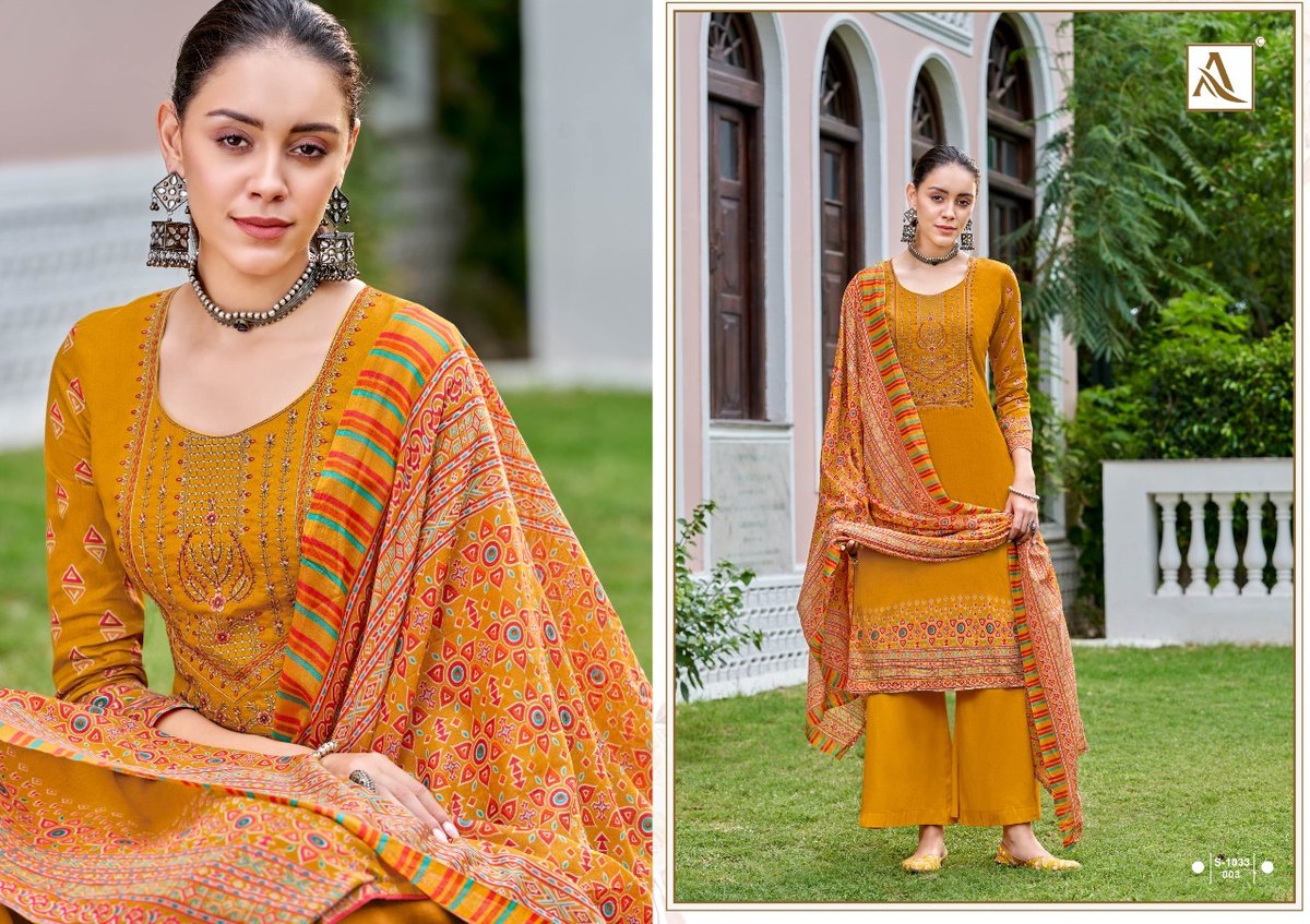 Alok Suit Anaisha 1033-001 to 1033-008 Series 3