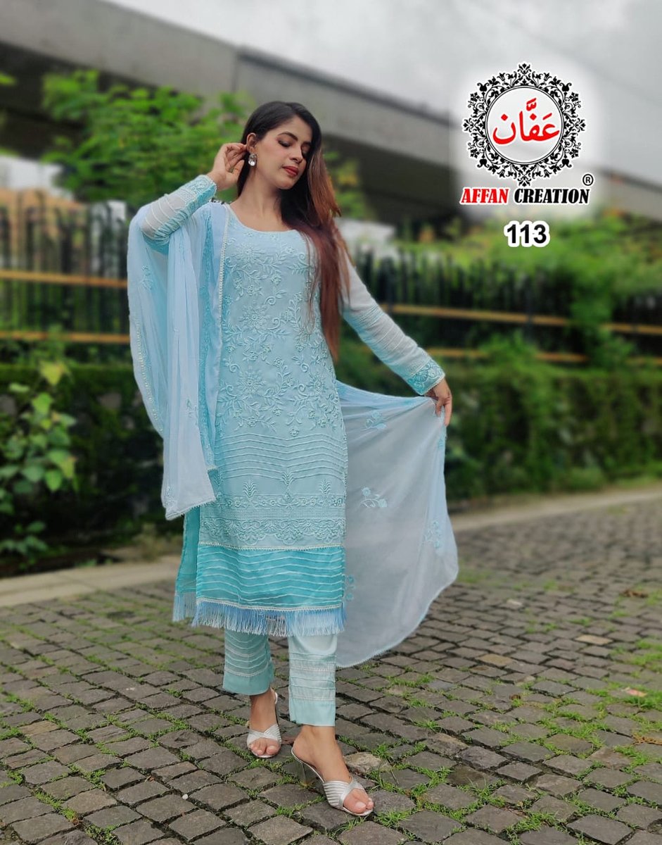 Affan Creation 113 Designer Suits 2
