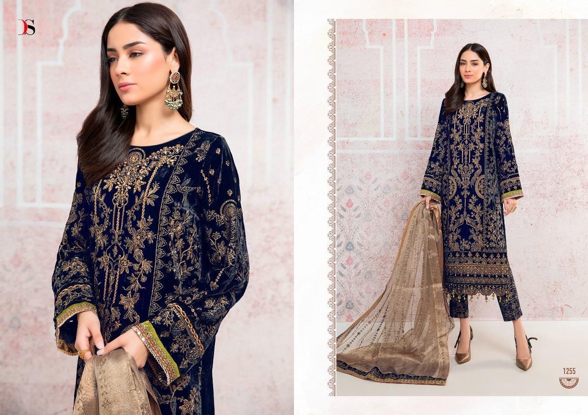 Deepsy Suits Maria.B Velvet 1251-1256 Series 5