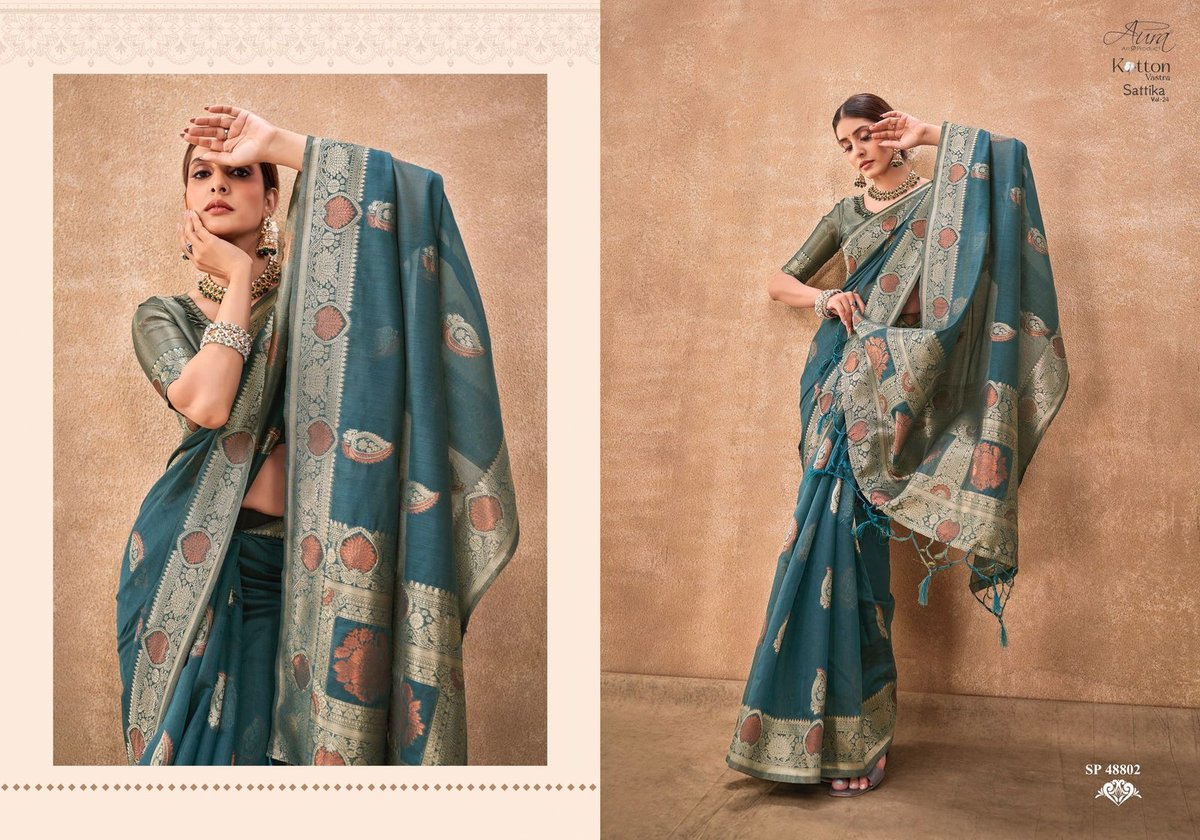 Aura Saree Sattika Vol-24 48801-48806 Series 2