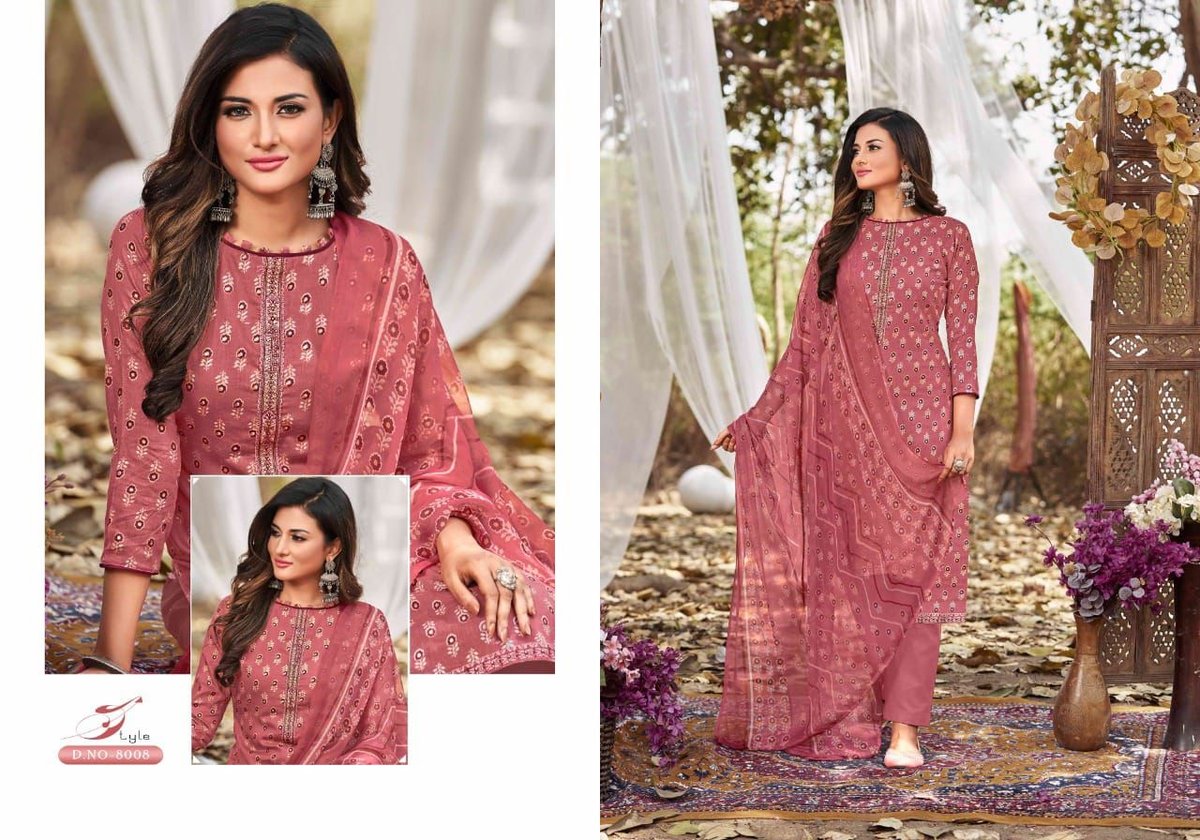Femayraa Fashion Saira Vol-8 8001-8008 Series 8