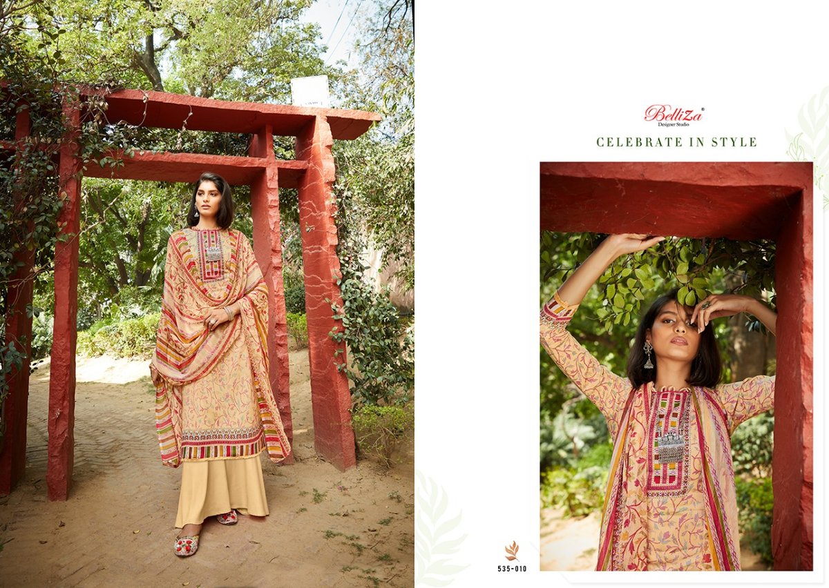 Belliza Designer Swara Vol-2 535-001 to 535-010 Series. 10