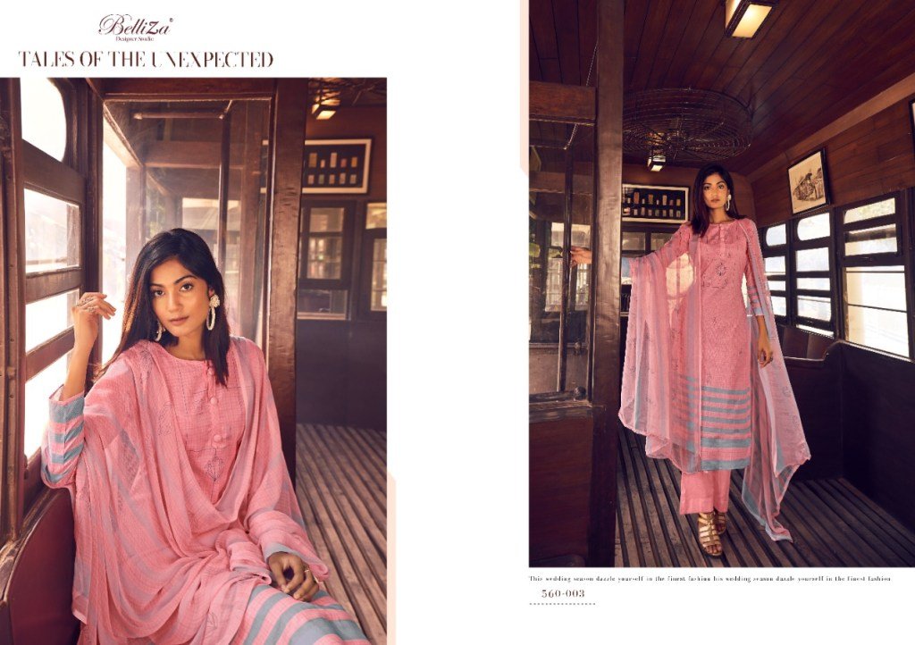 Belliza Designer Nazrana 560-001 to 560-010 Series 3