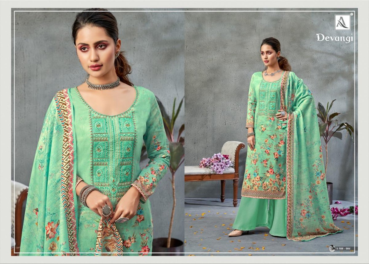 Alok Suits Devangi 588-001 to 588-010 Series 4