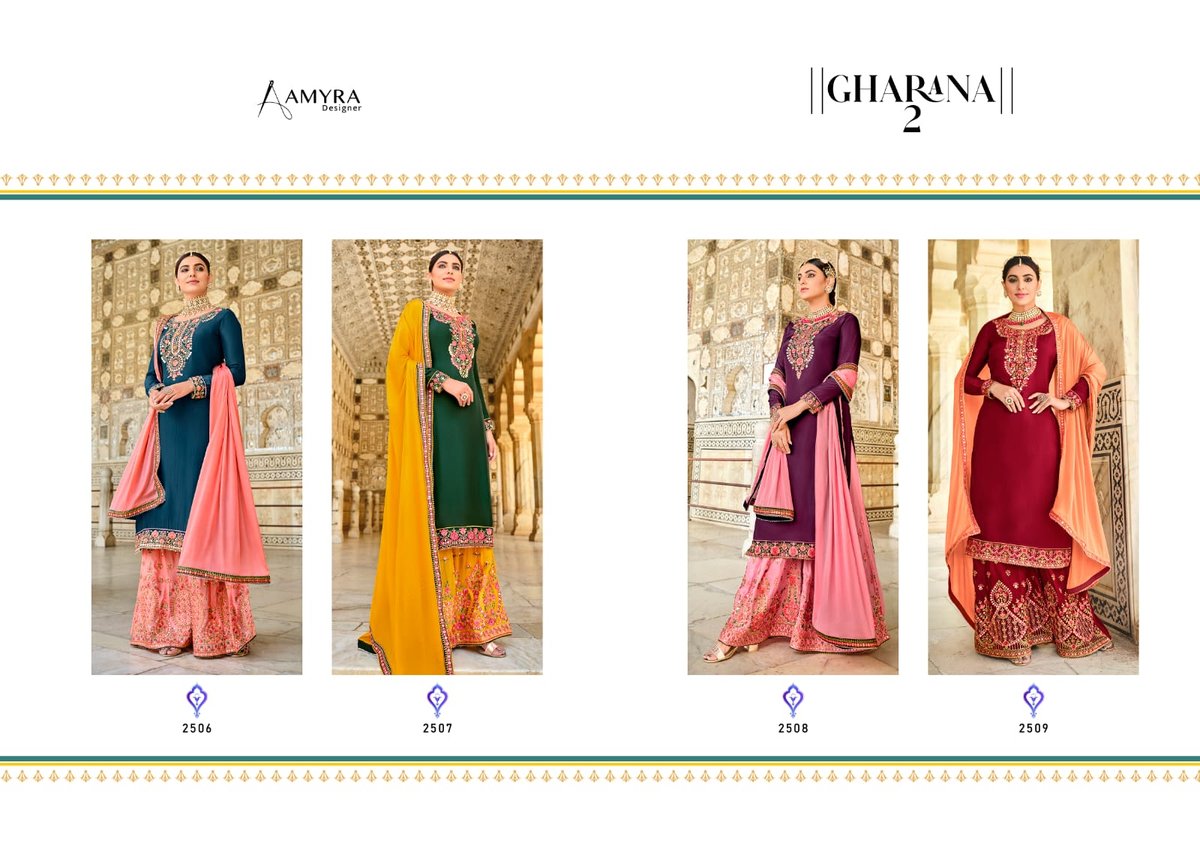 Amyra Designer Gharana Vol-2 2506-2509 Series 5