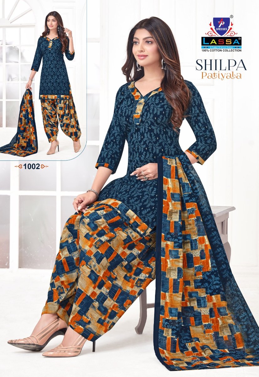 Arihant Cotton Shilpa Patiyala 1001-1010  Series 2