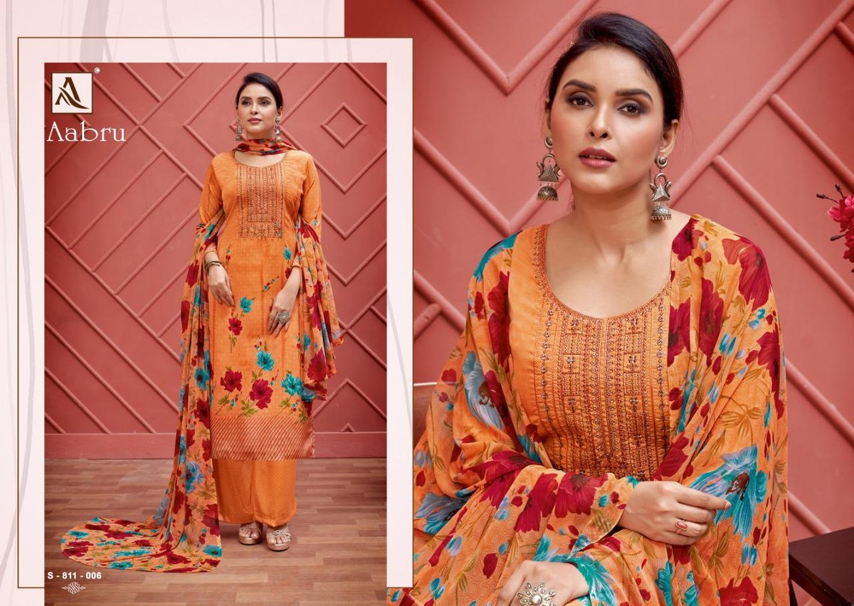 Alok Suits Aabru 811-001 to 811-010 Series 6