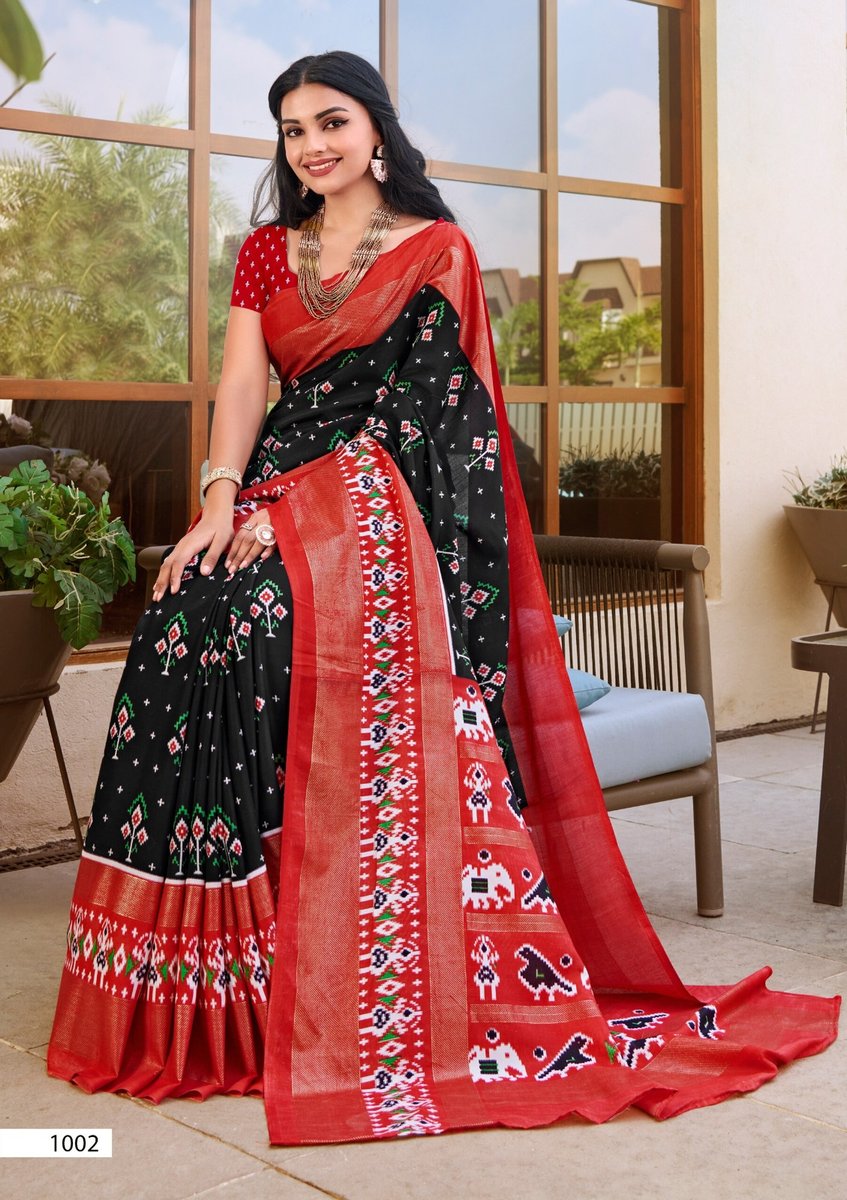 SAROJ SAREE IKKAYA PATOLA VOL-3 1001 TO 1008 2
