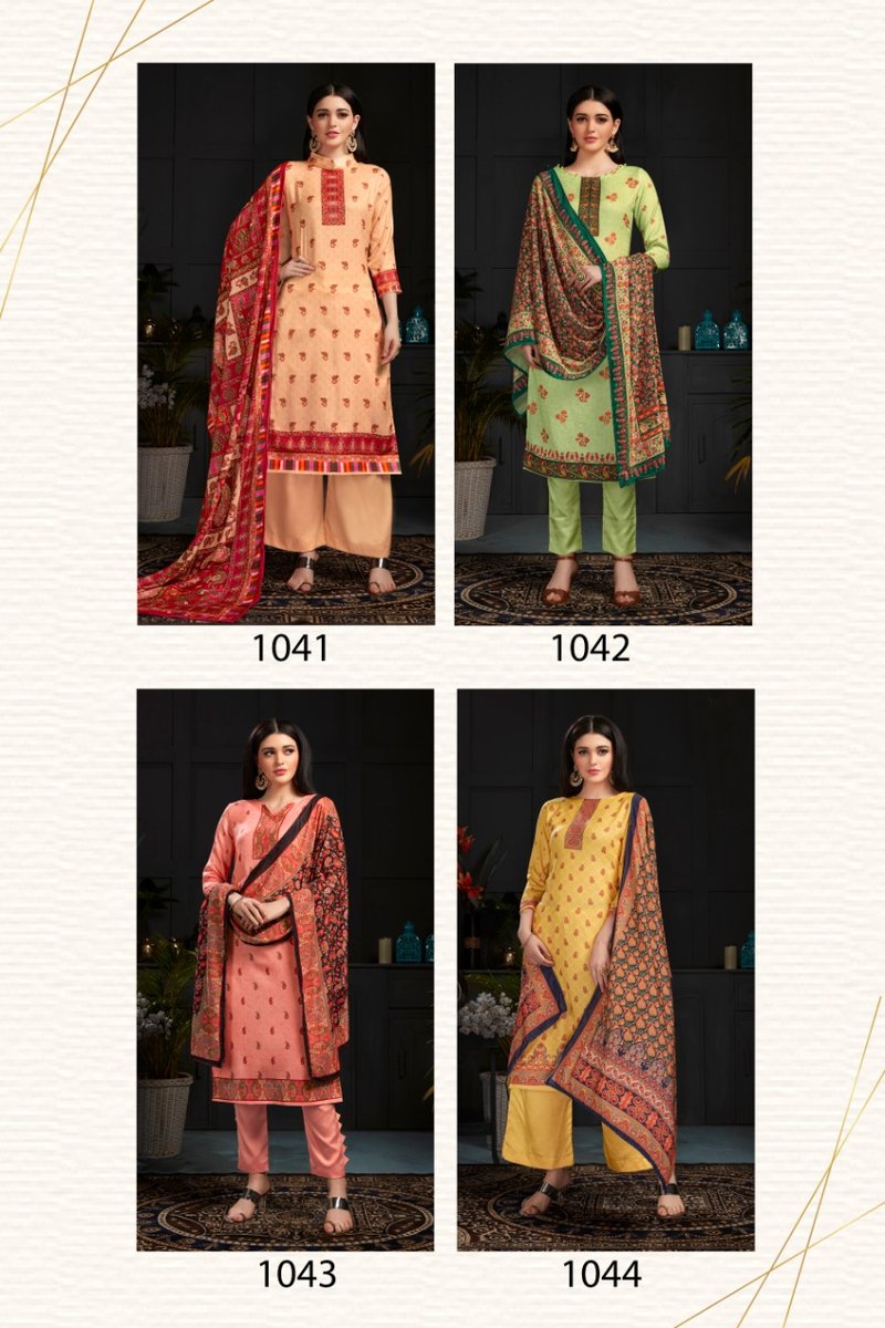 Bipson Prints Shannel Vol-01 1041-1044 Series 5