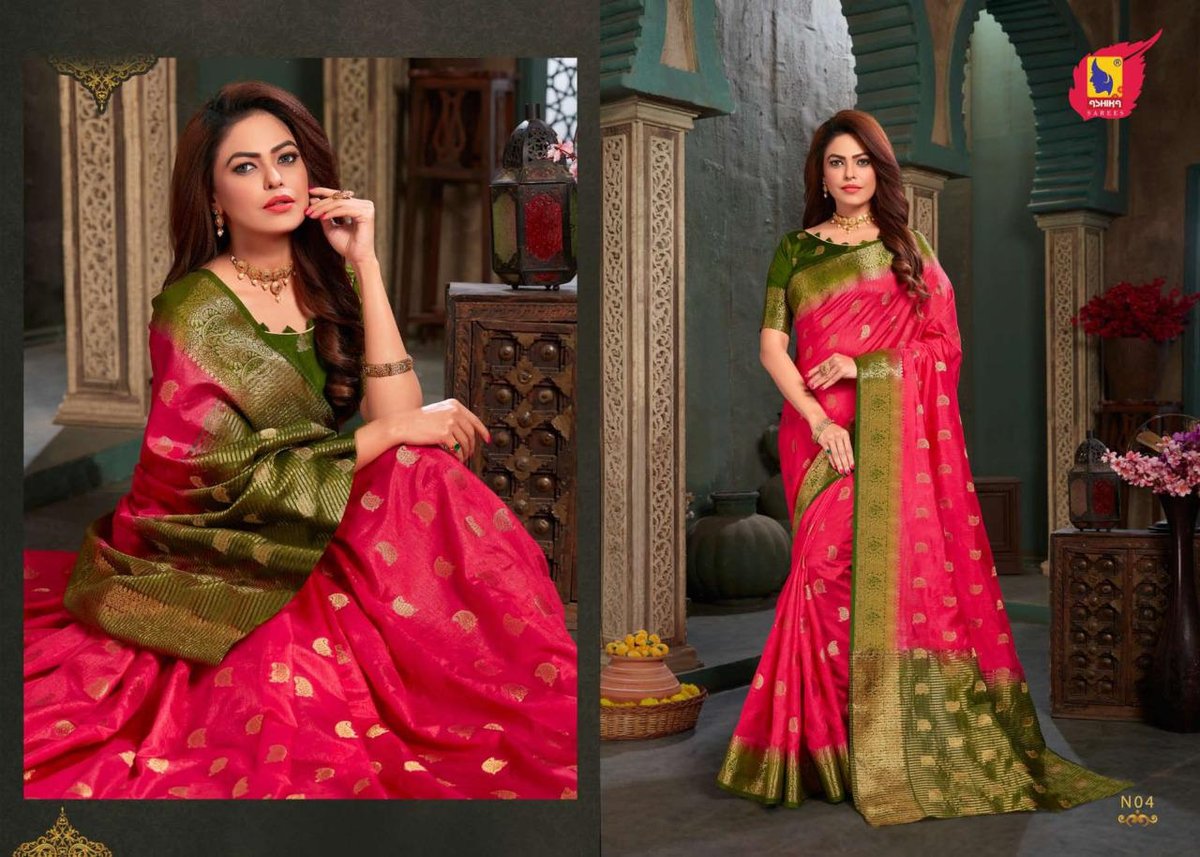 Ashika Saree Navratna N-01 to N-08 Series 4