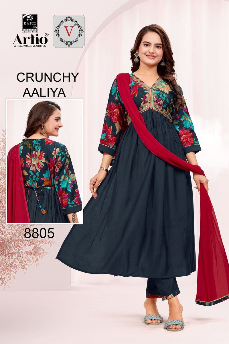 KAPIL TRENDZ VEDA CRUNCHY AALIA 8801 TO 8809 5