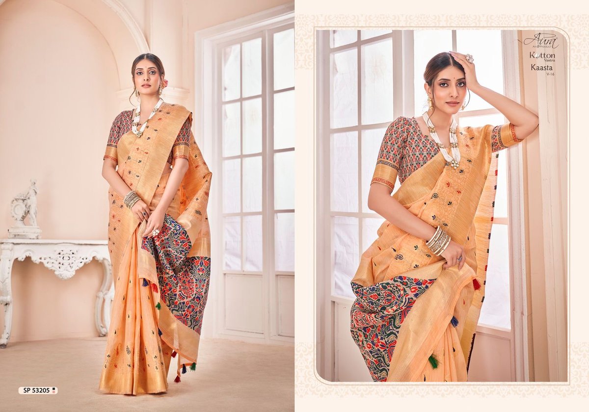 Aura Saree Kaasta Vol-16 53201-53206 Series 5