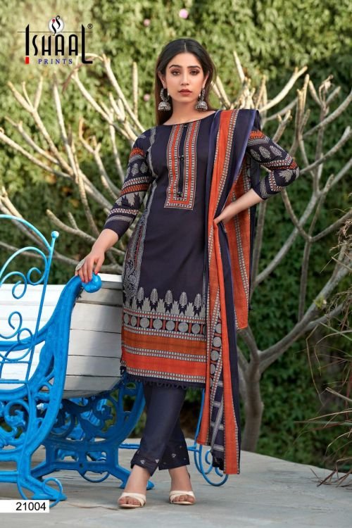 Ishaal Prints Gulmohar Vol-21 21001-21010 Series 4