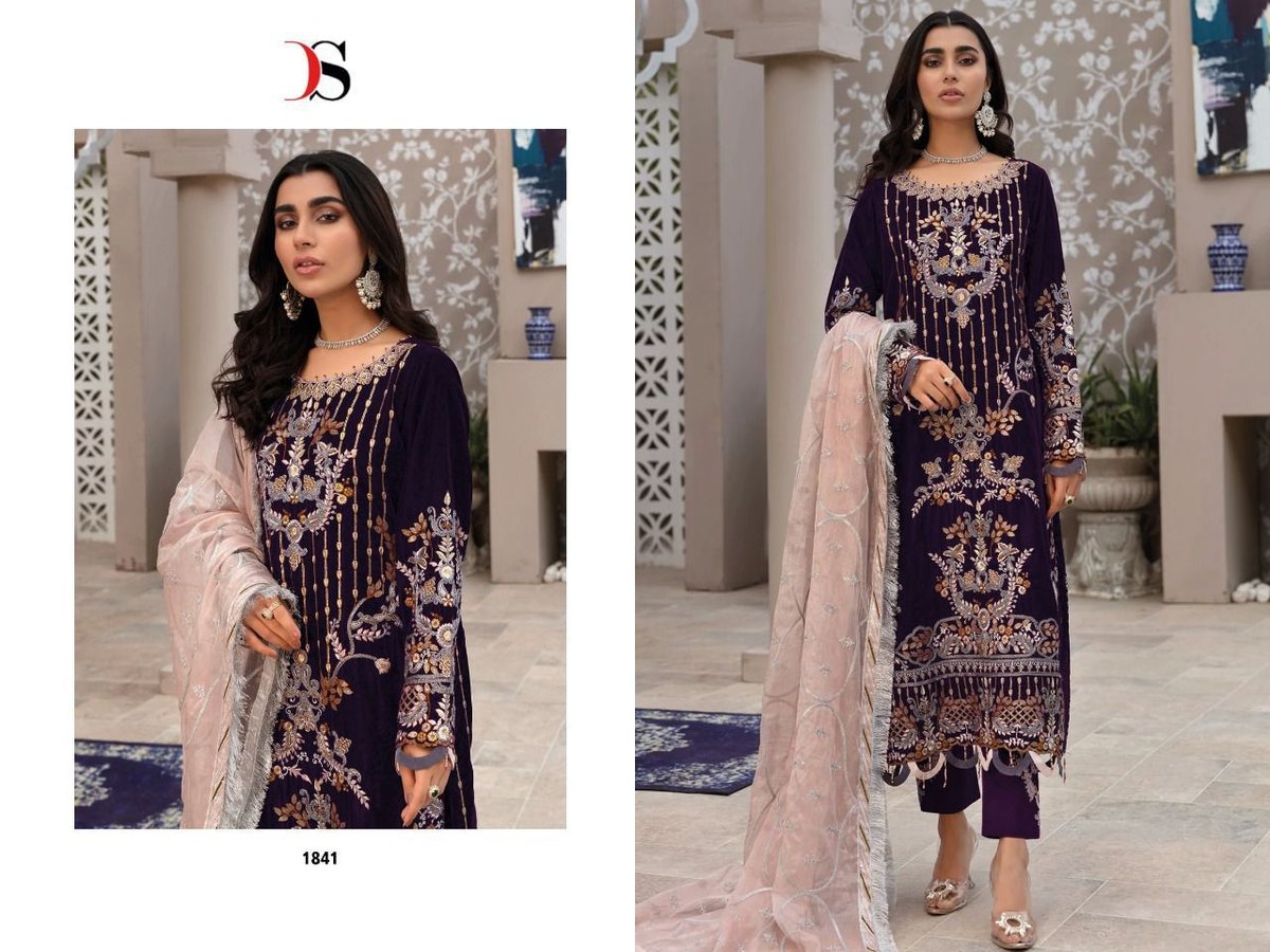 Deepsy Suits Baroque Velvet Collection Vol-2 1841-1846 Series 1