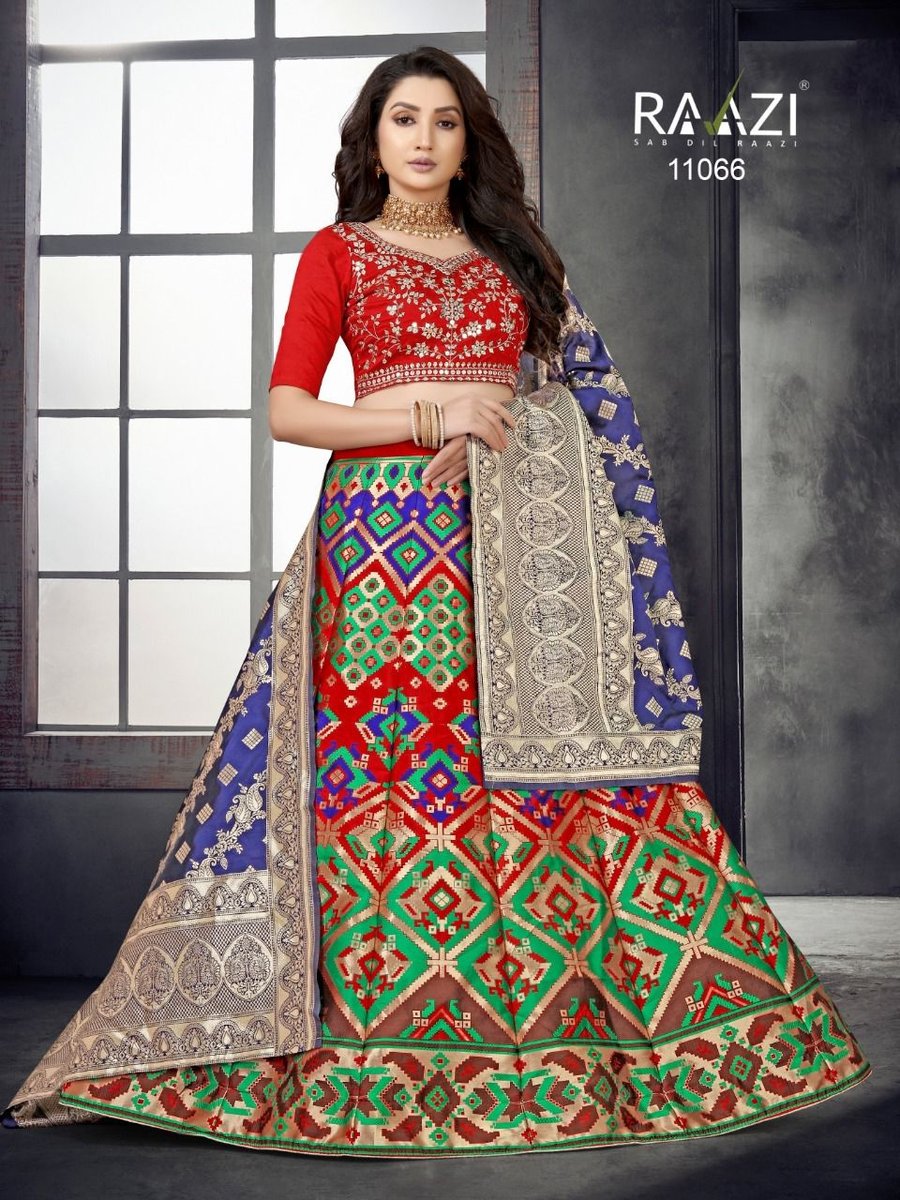 Rama Fashion Raazi Banarasi Lehenga 11059-11068 Series 7