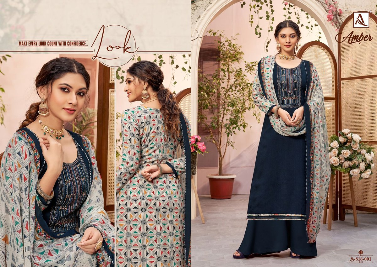 Alok Suits Amber 816-001 to 816-010 Series 1