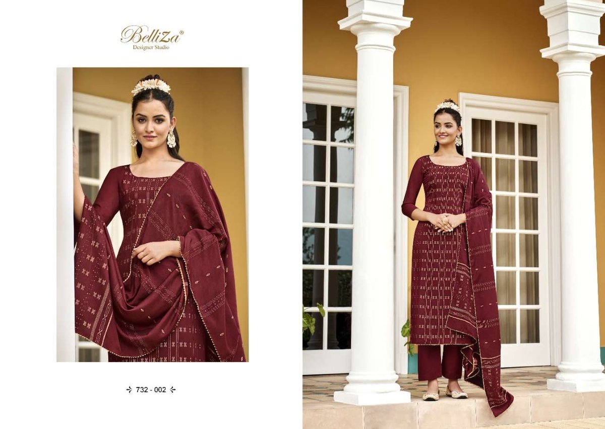 Belliza Designer Nimrat 732-001 to 732-006 Series 2