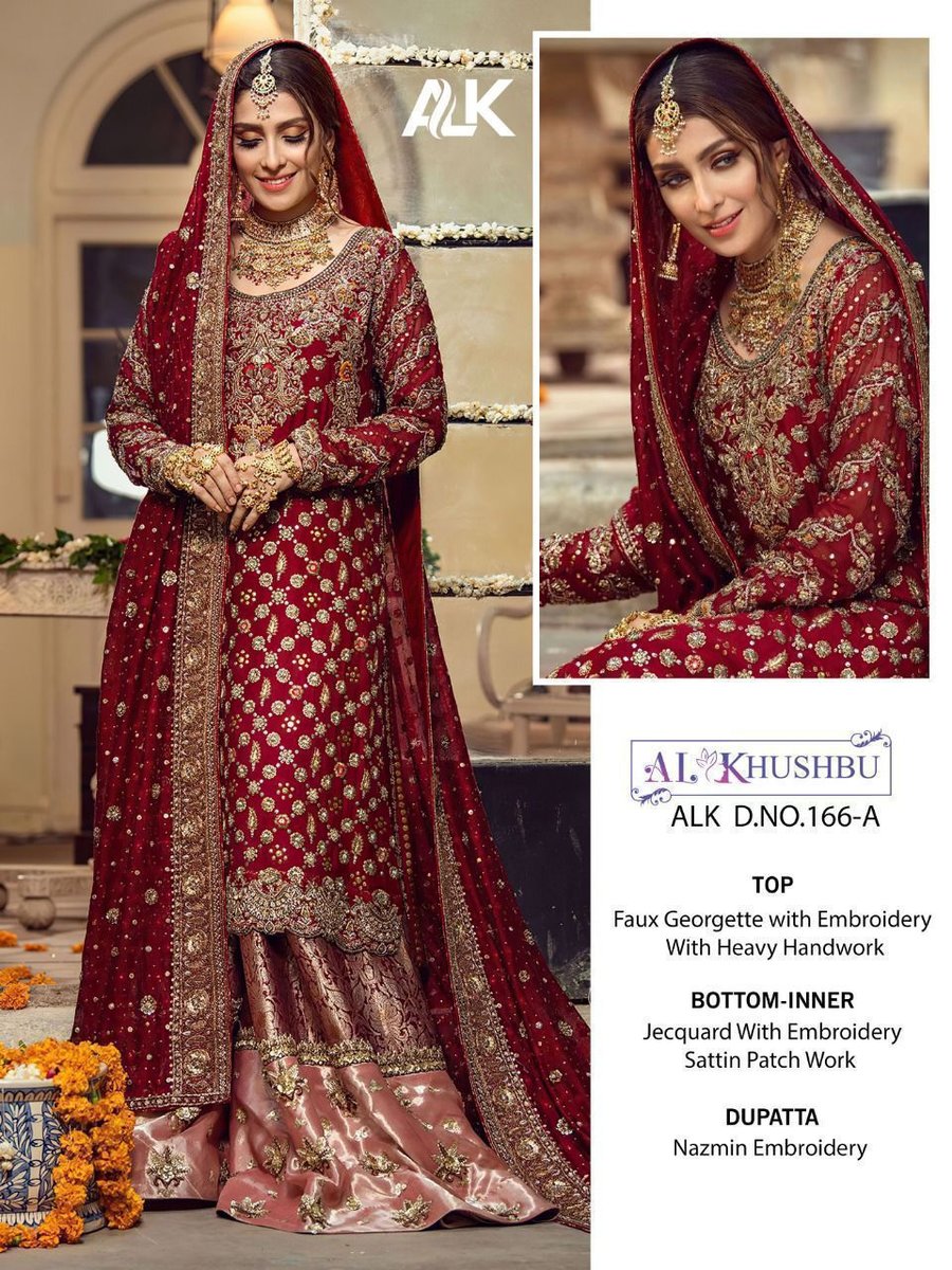 AL Khushbu 166 Design 1