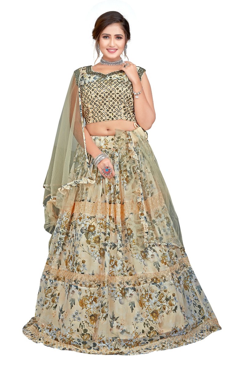 Aamoha Trendz Ready Made Designer Crop Top C-1922 Colors 1