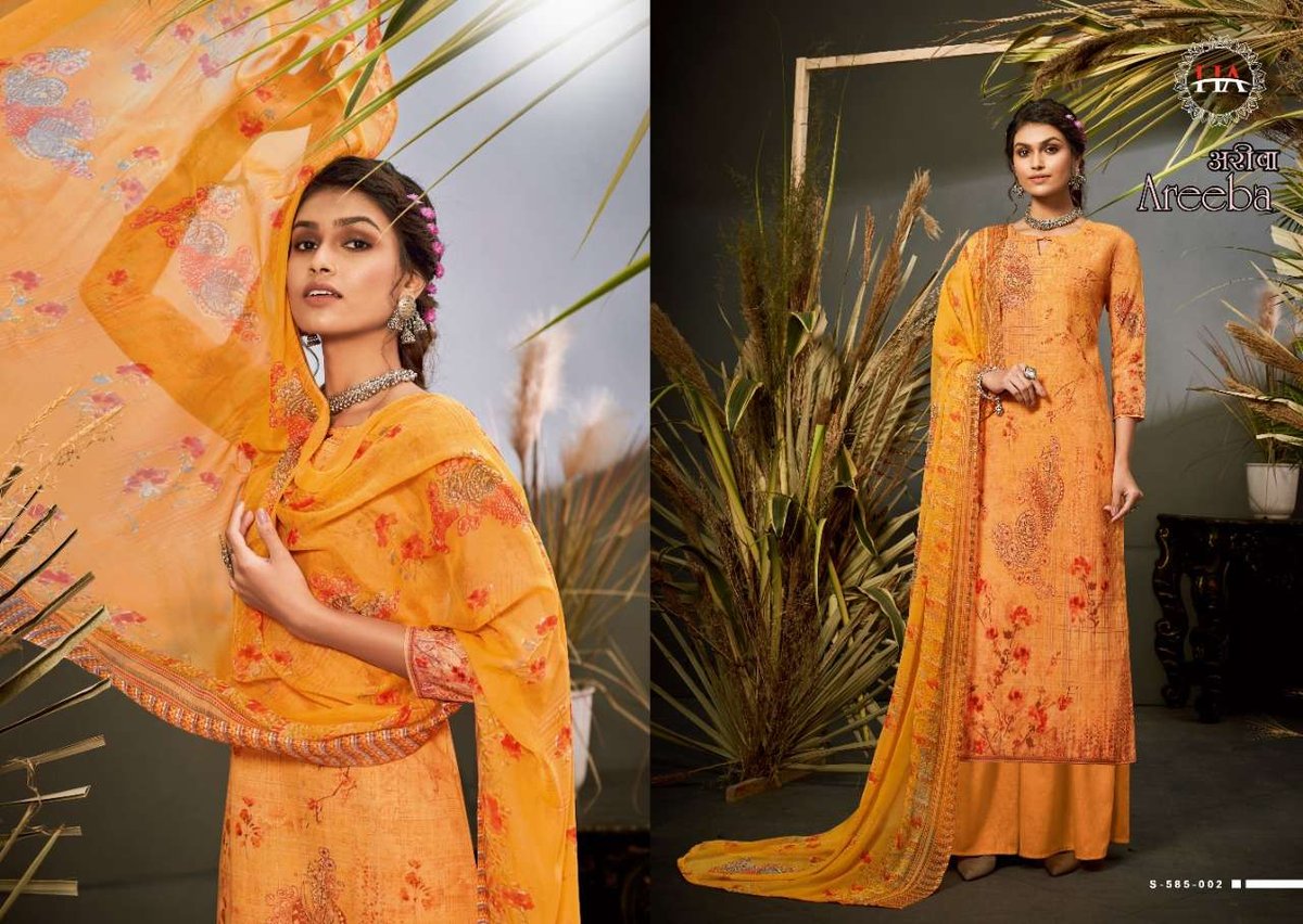 Harshit Fashion Areeba 585-001 to 585-010 Series 2